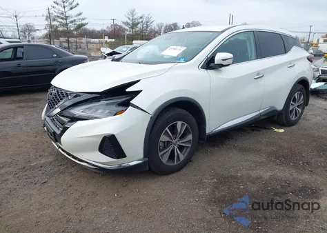 2020 Nissan Murano S Intelligent Awd z USA, uszkodzony, nr VIN 5N1AZ2AS3LN161953